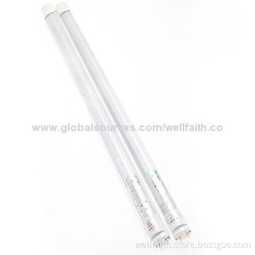 T8 LED Tube Lights with 6-24W Power, High-quality and Energy-saving, Aluminum + PC Materials